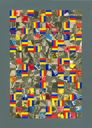 Zeit...Ordnung...Chaos. 1984, Collage